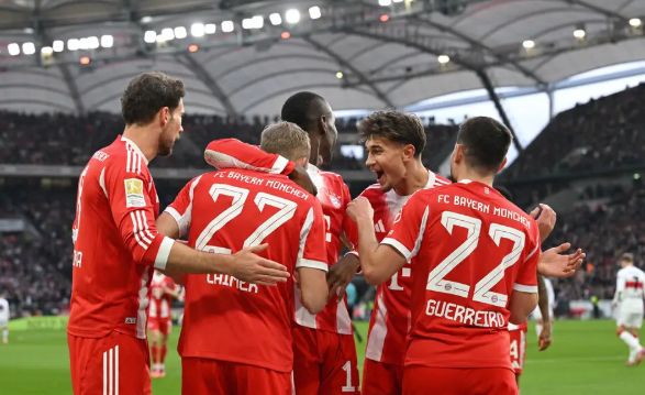 本赛季5大联赛场均拿分榜：拜仁2.8分领跑，皇马第2阿森纳第3